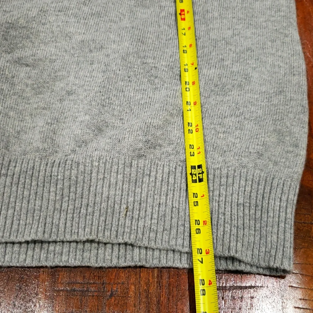 J. Crew Wool Crewneck Gray Sweater
